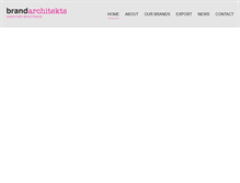 Tablet Screenshot of brandarchitekts.com
